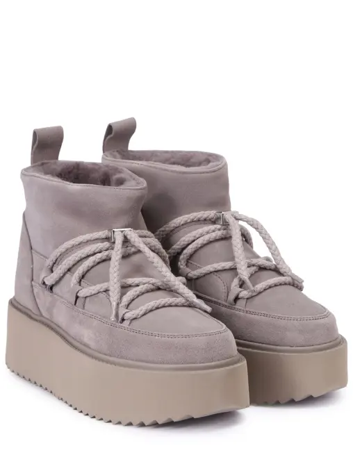 Ботинки замшевые INUIKII