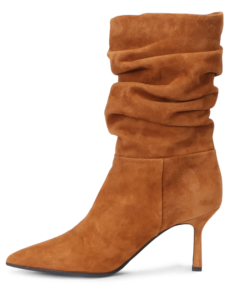 Ботильоны замшевые