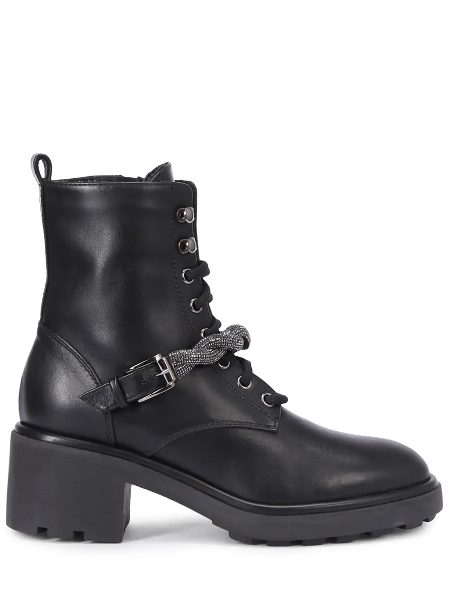 Ботинки кожаные