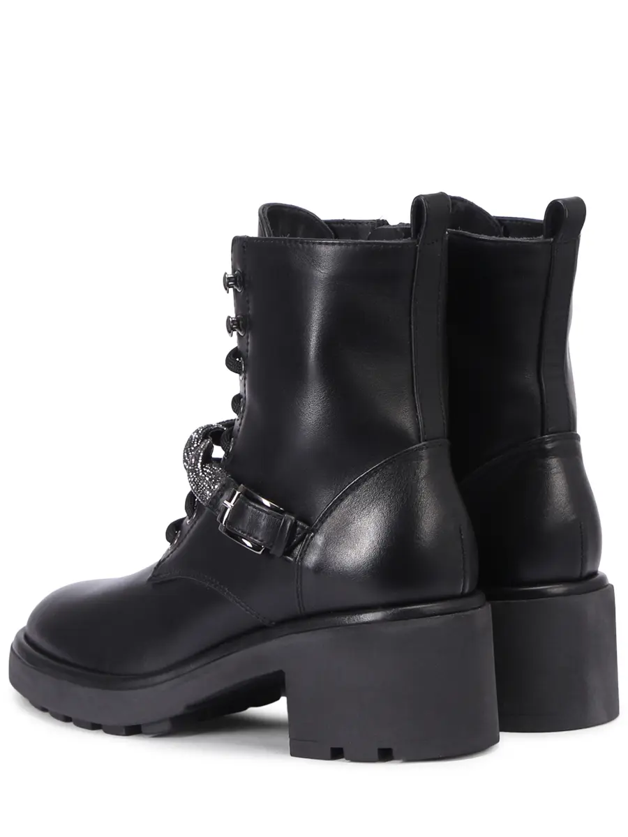 Ботинки кожаные