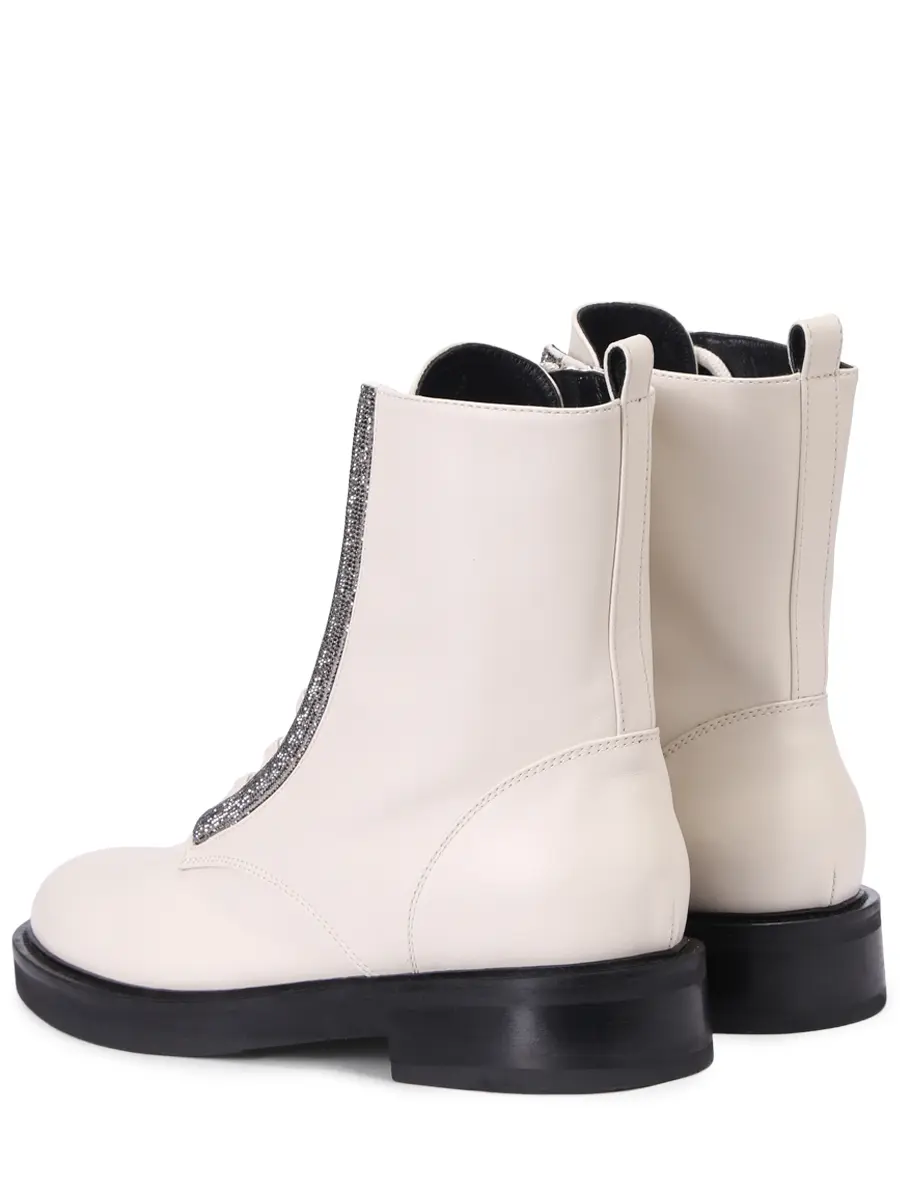 Ботинки кожаные