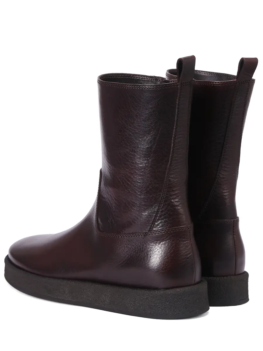 Сапоги кожаные