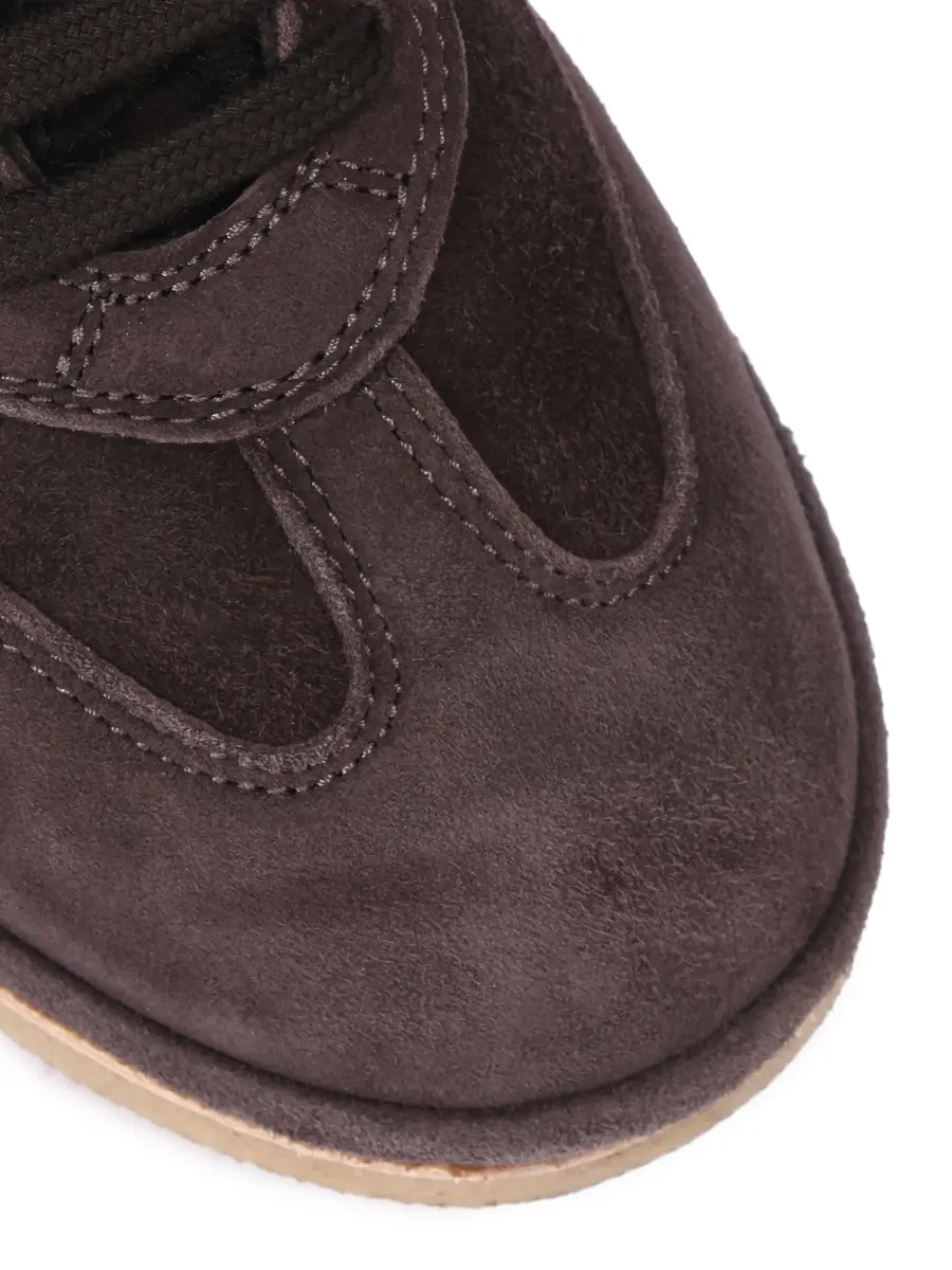 Кеды замшевые на меху