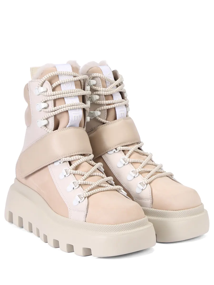 Ботинки замшевые на меху