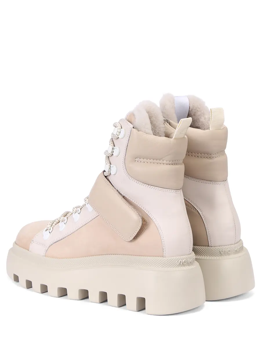 Ботинки замшевые на меху