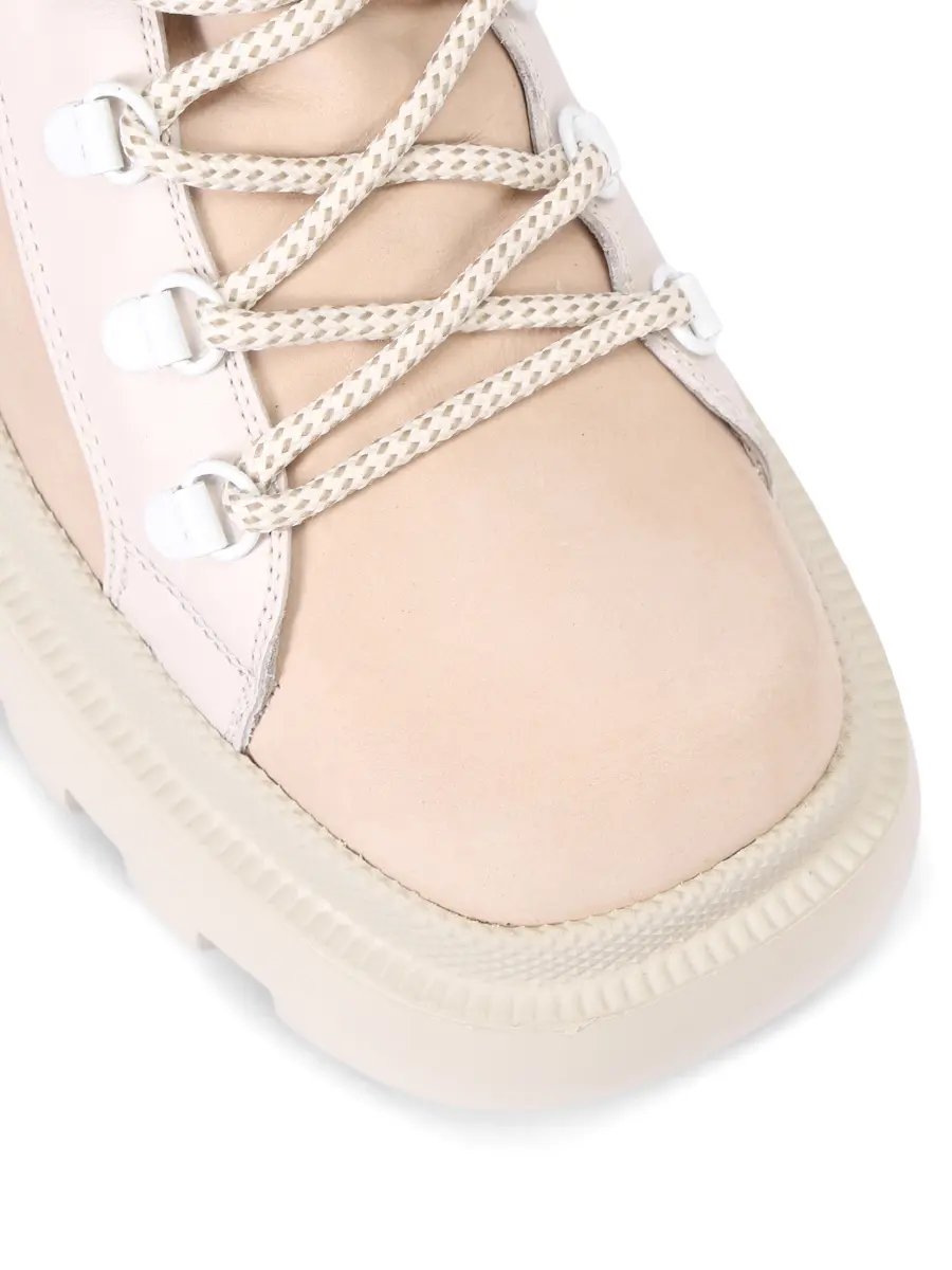 Ботинки замшевые на меху