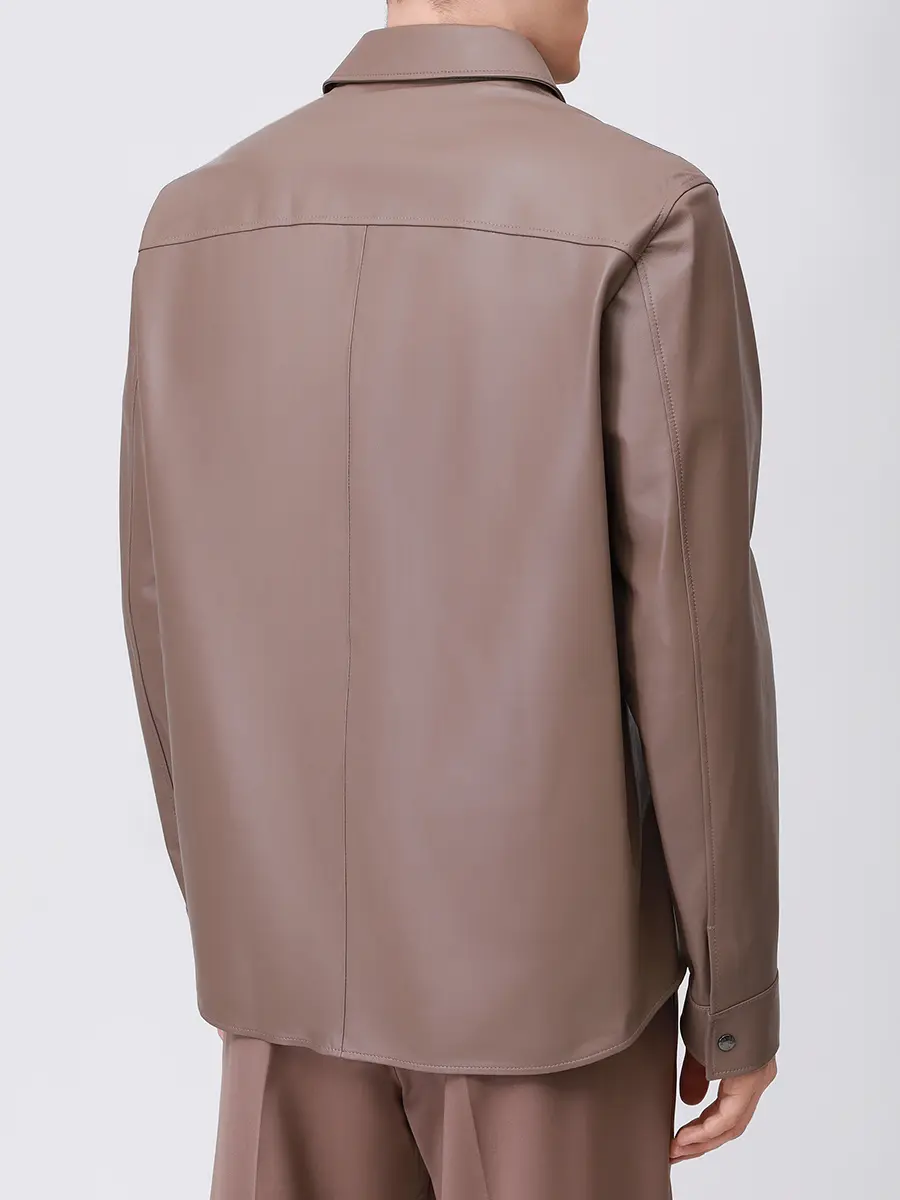 Рубашка кожаная Olli