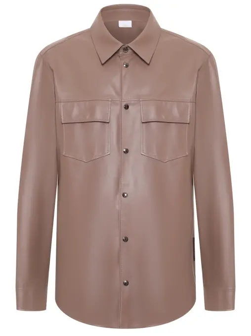 Рубашка кожаная Olli BOGNER