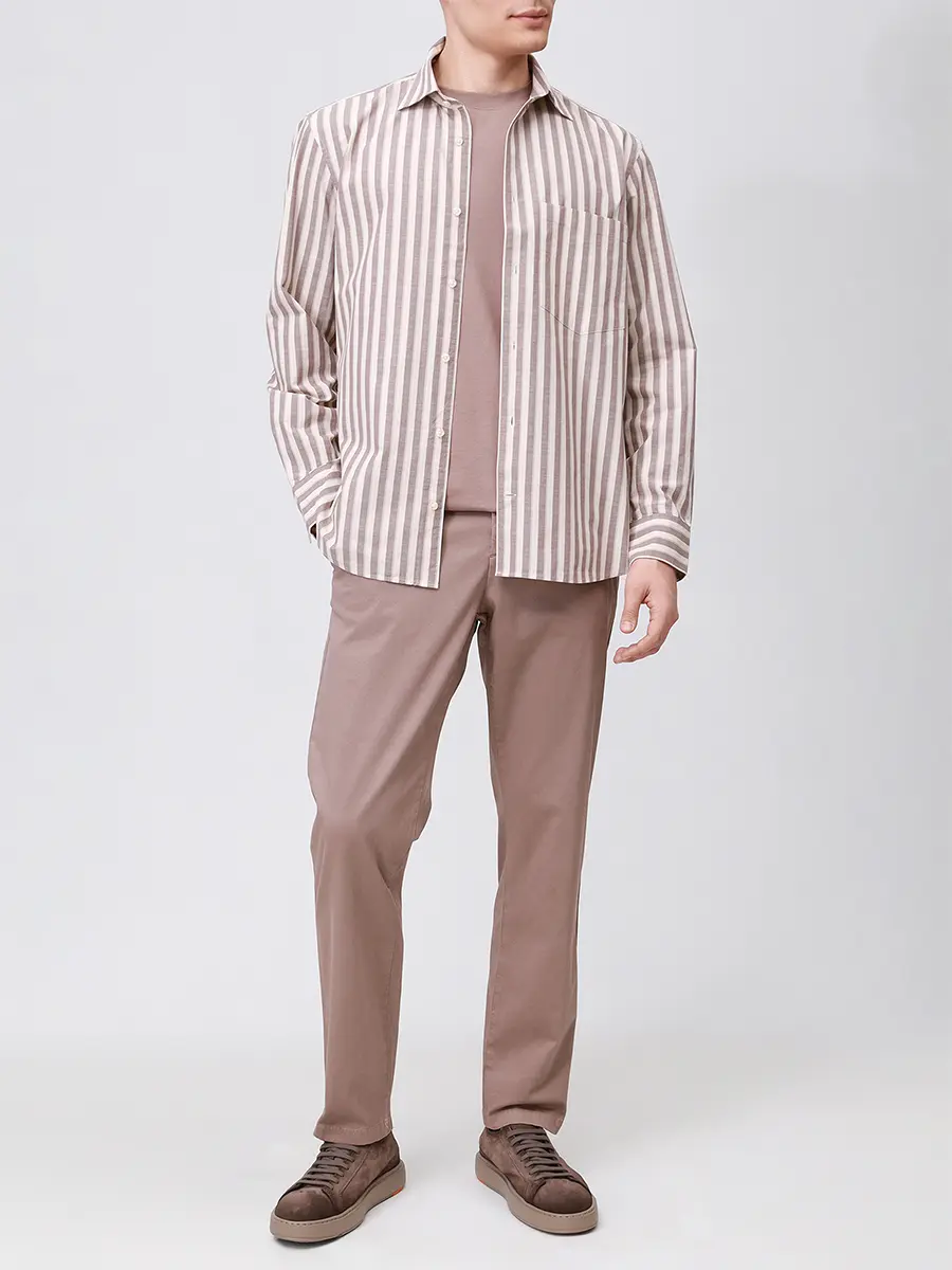 Рубашка Regular Fit хлопковая Heiko