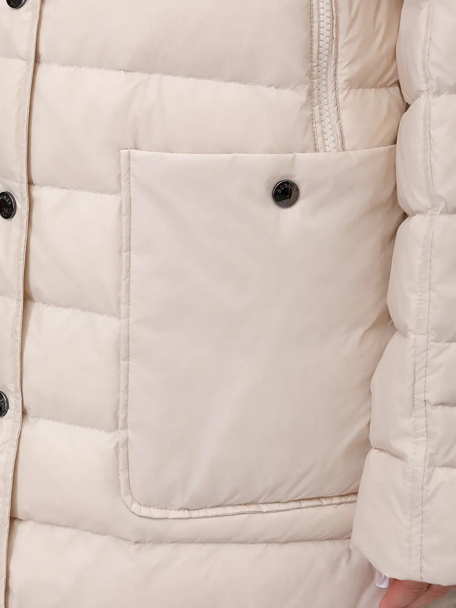 Пуховик стеганый