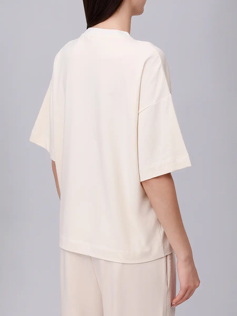 Футболка из модала и хлопка Dayana