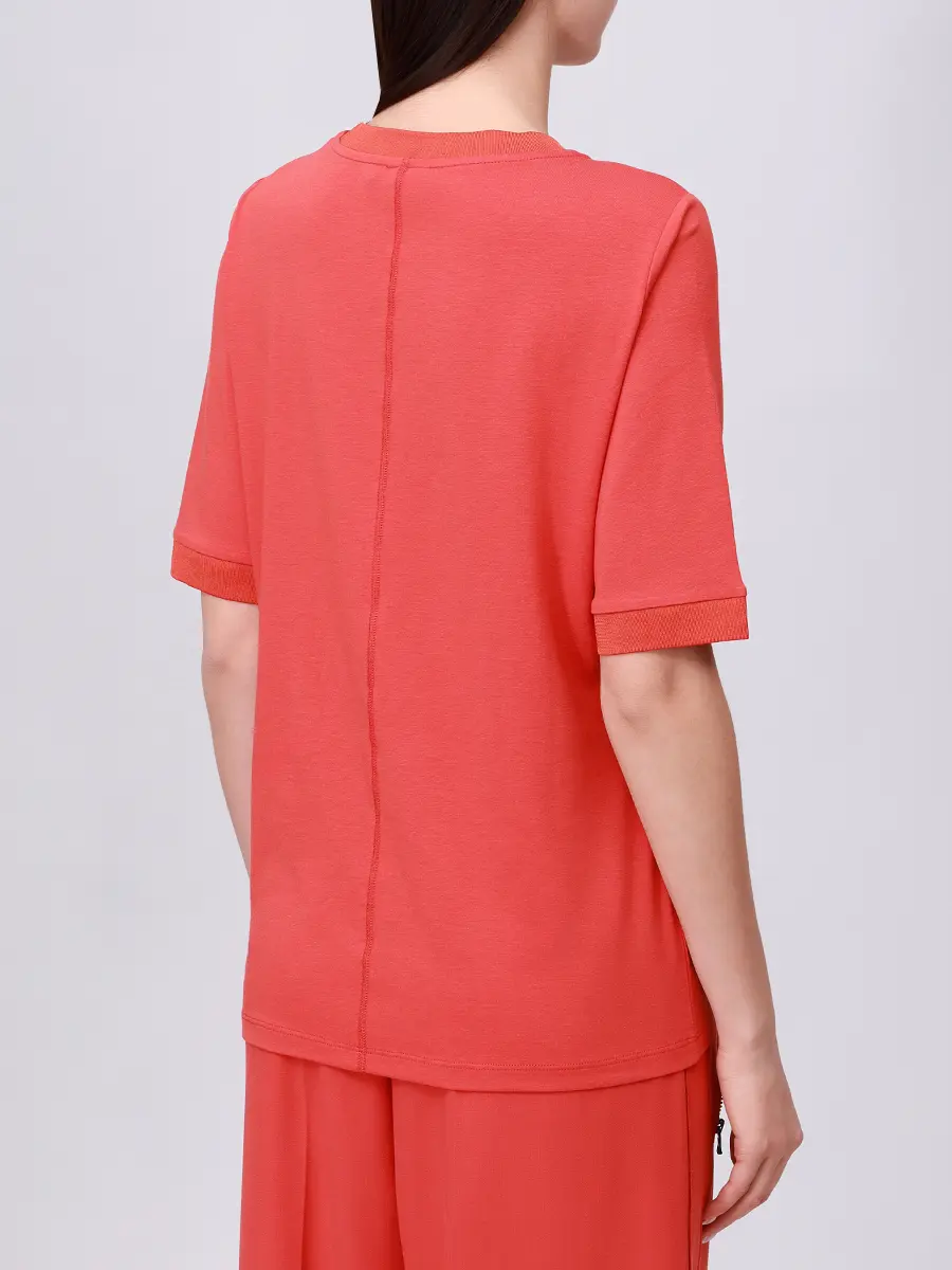 Футболка из модала и хлопка Alexi