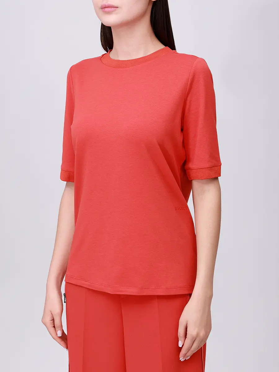 Футболка из модала и хлопка Alexi