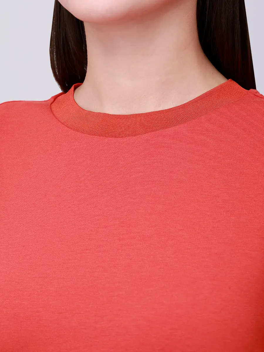 Футболка из модала и хлопка Alexi