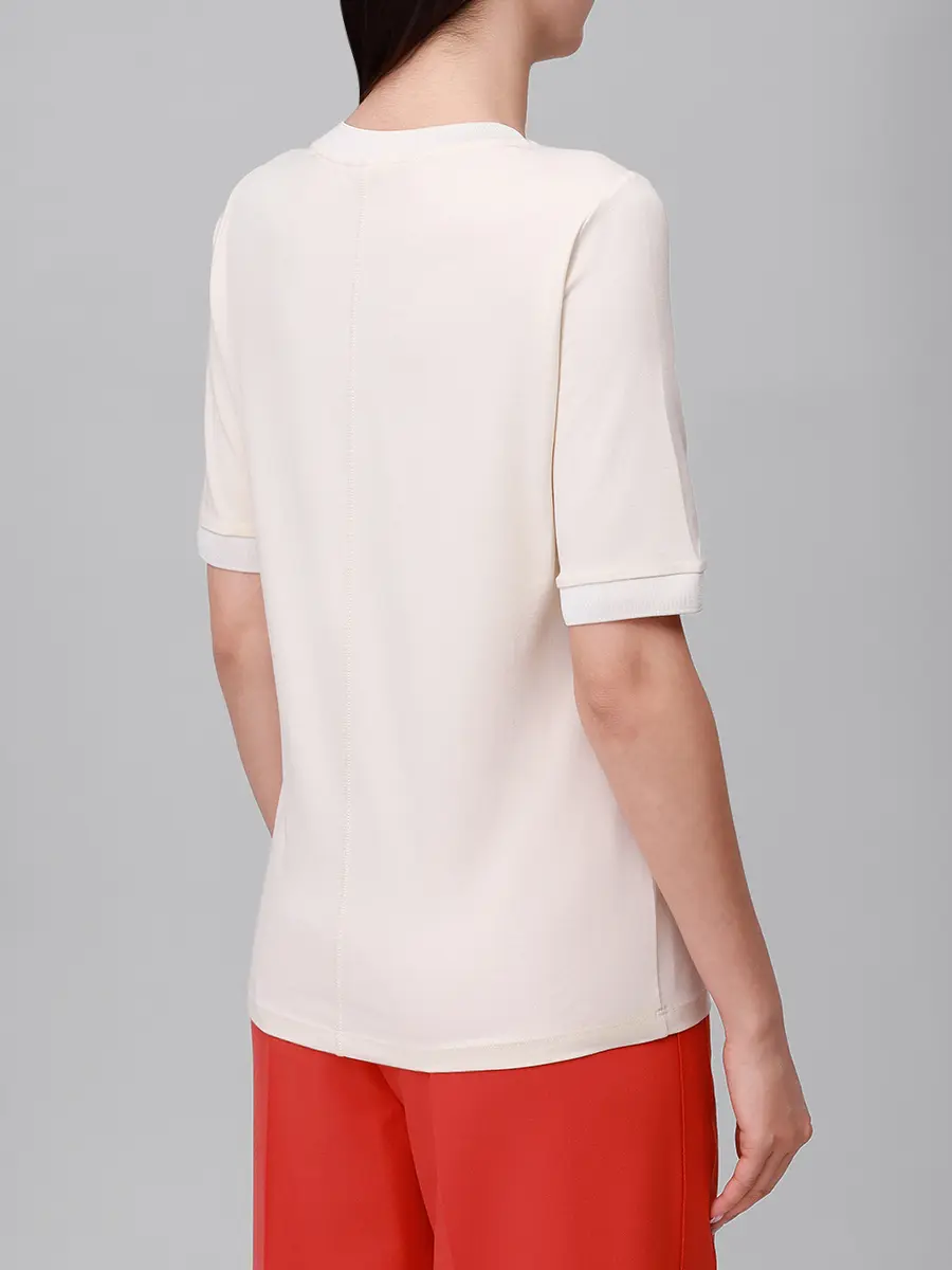 Футболка из модала и хлопка Alexi