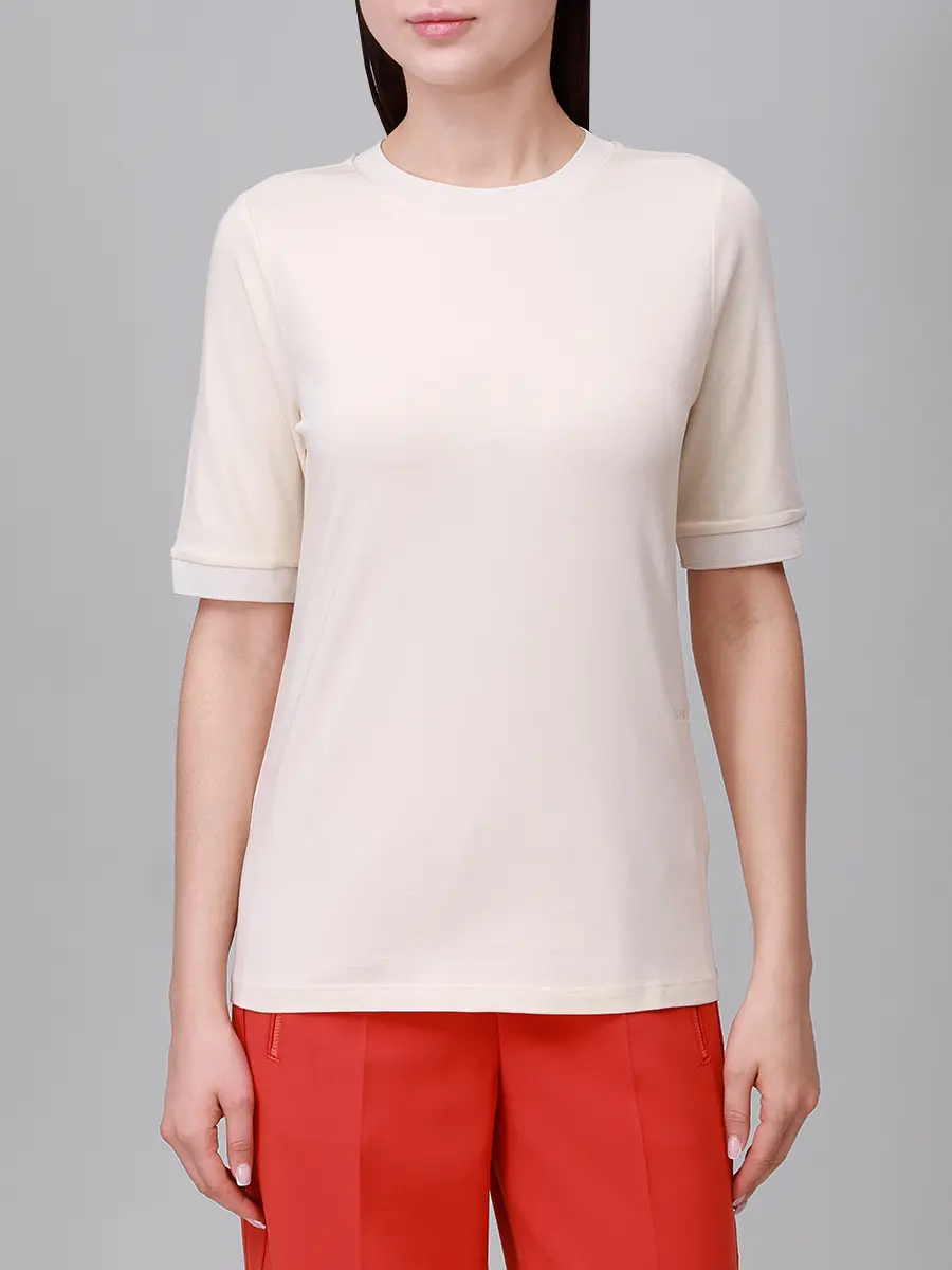 Футболка из модала и хлопка Alexi