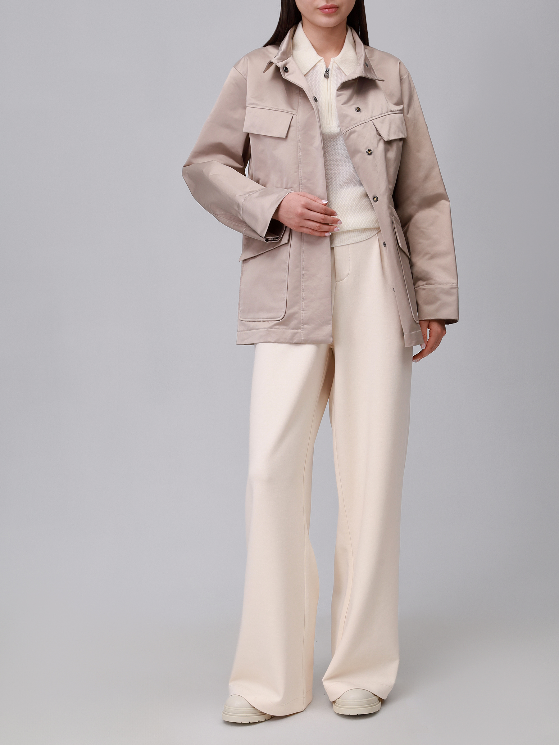 Поло из шерсти и кашемира