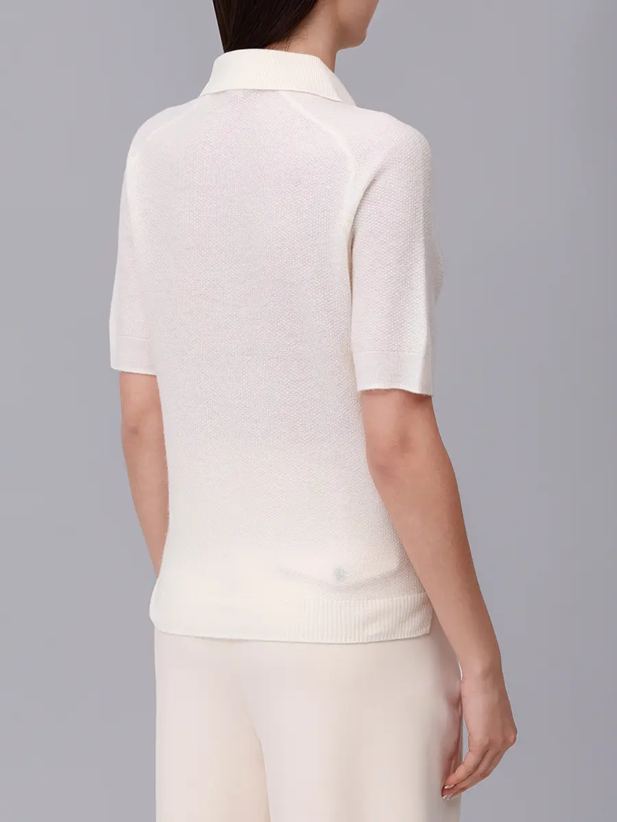 Поло из шерсти и кашемира