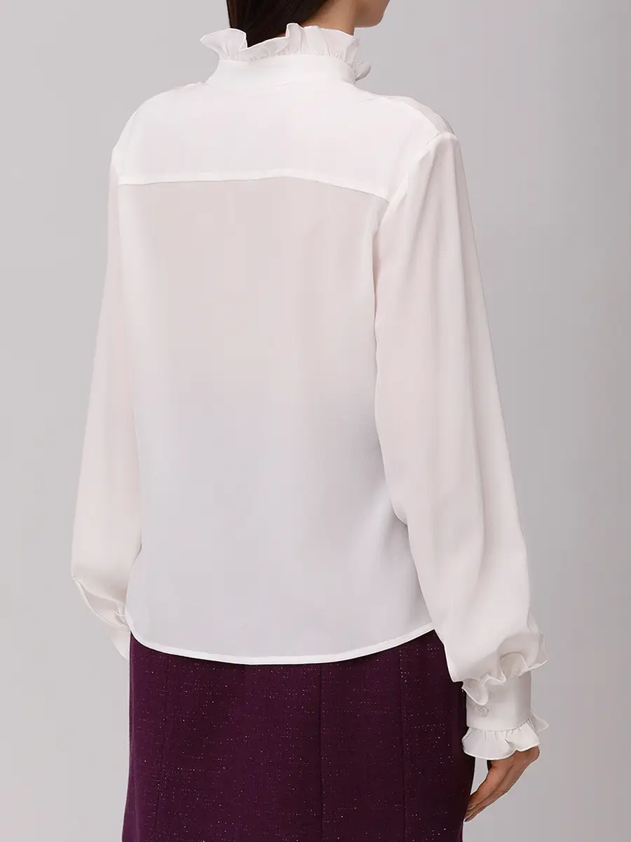 Блуза шелковая