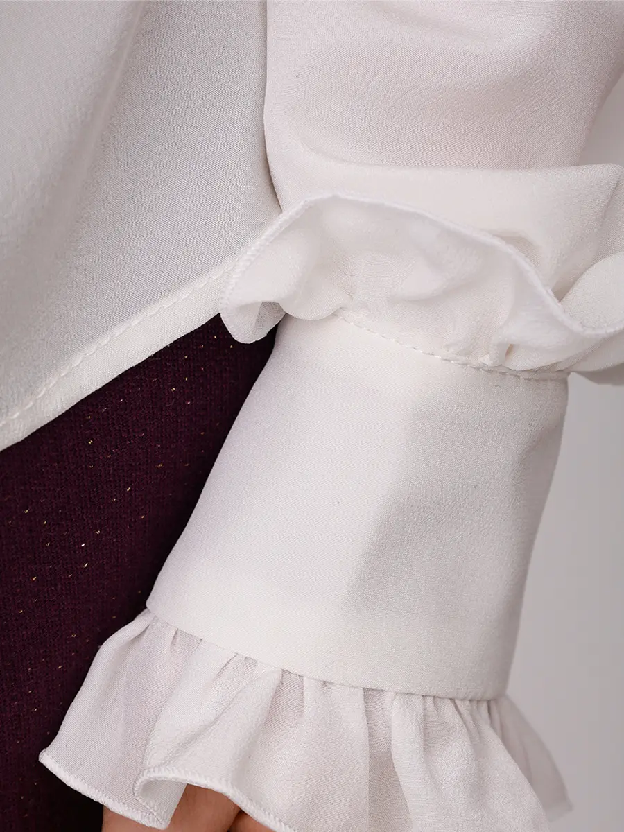 Блуза шелковая