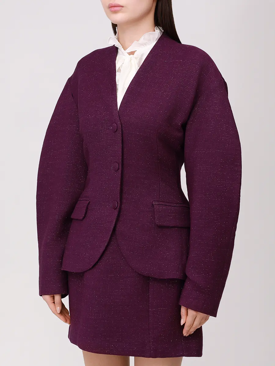 Жакет шерстяной