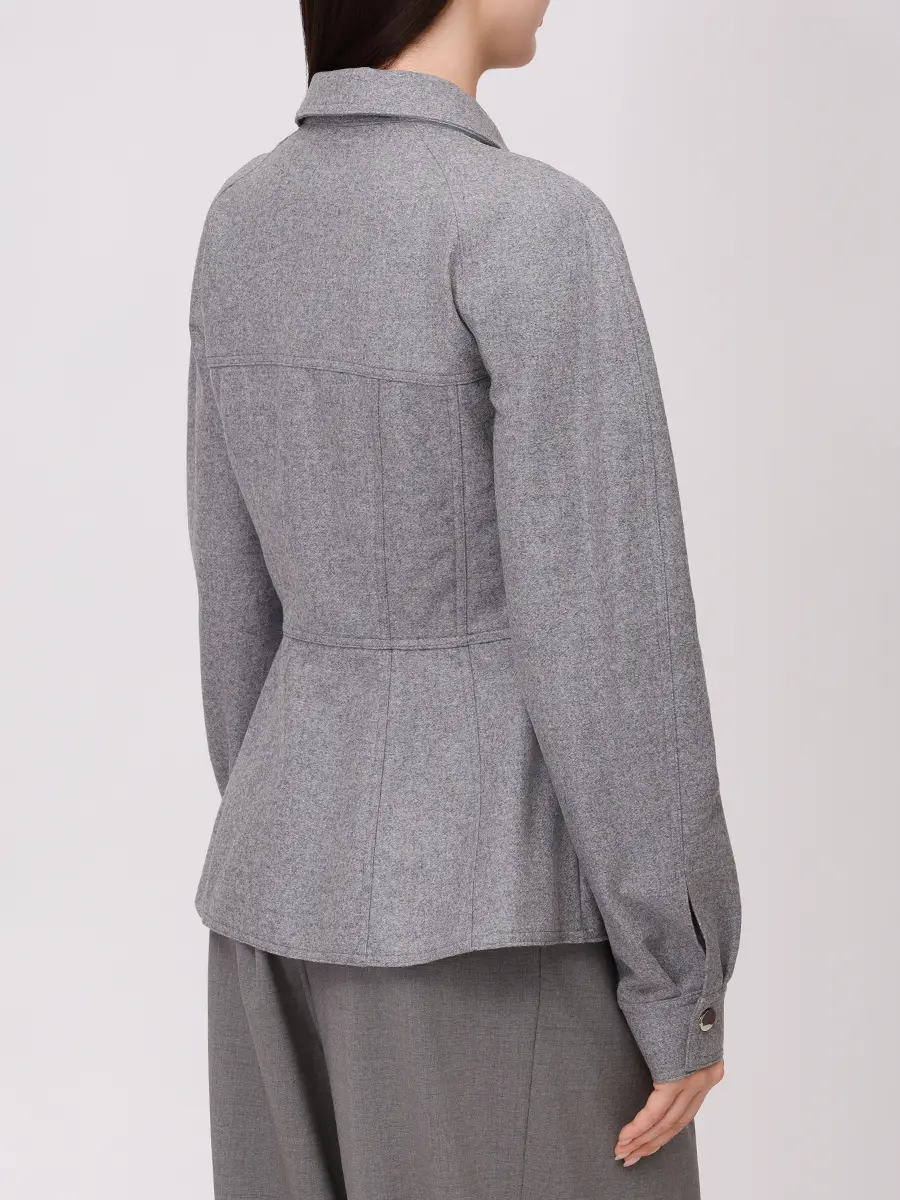 Рубашка шерстяная