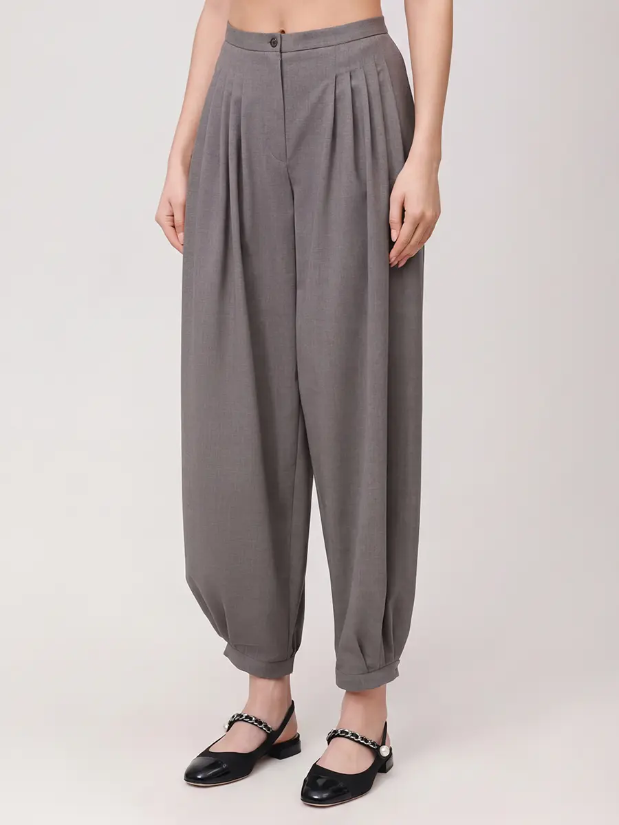 Брюки шерстяные