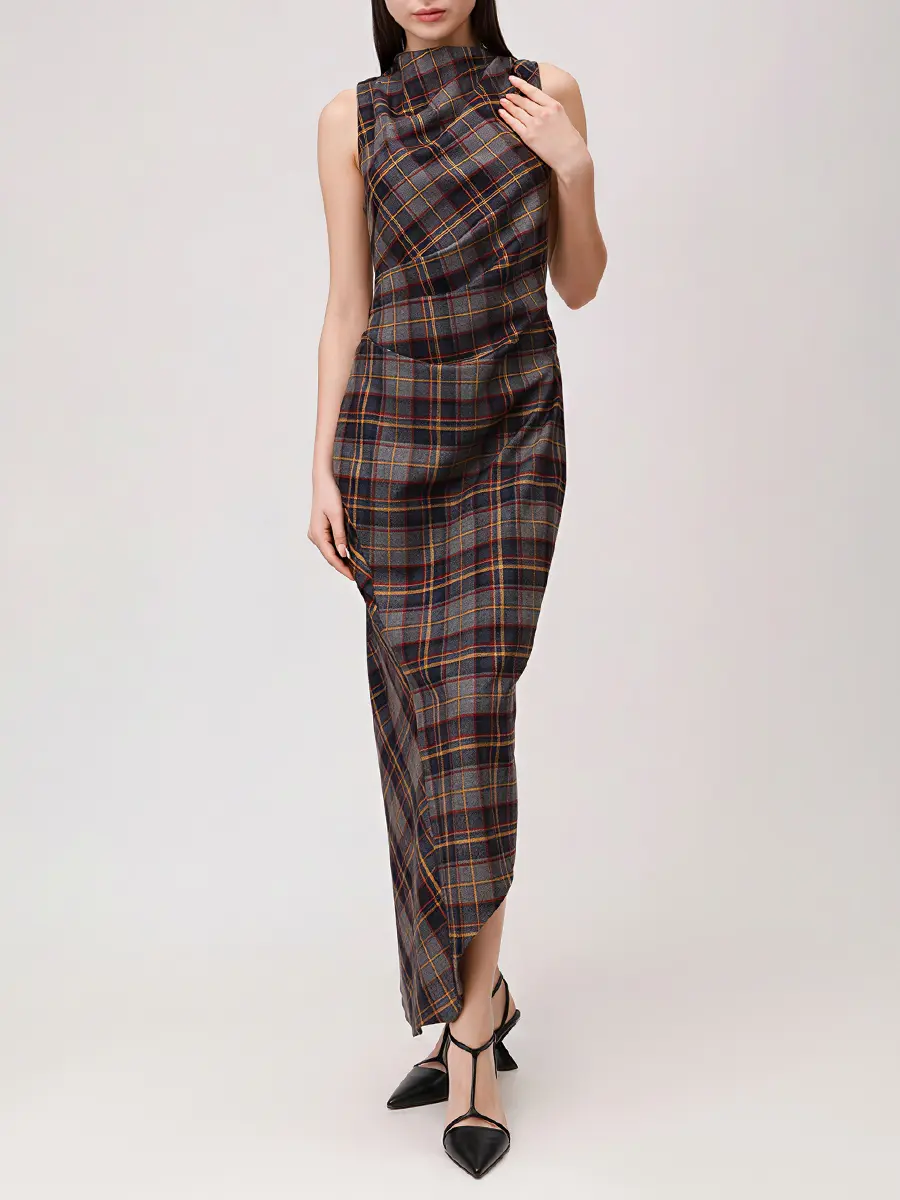 Платье шерстяное