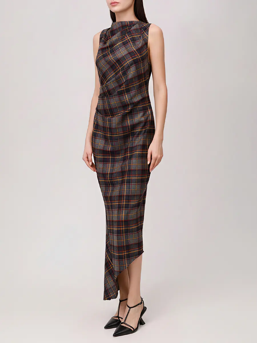 Платье шерстяное