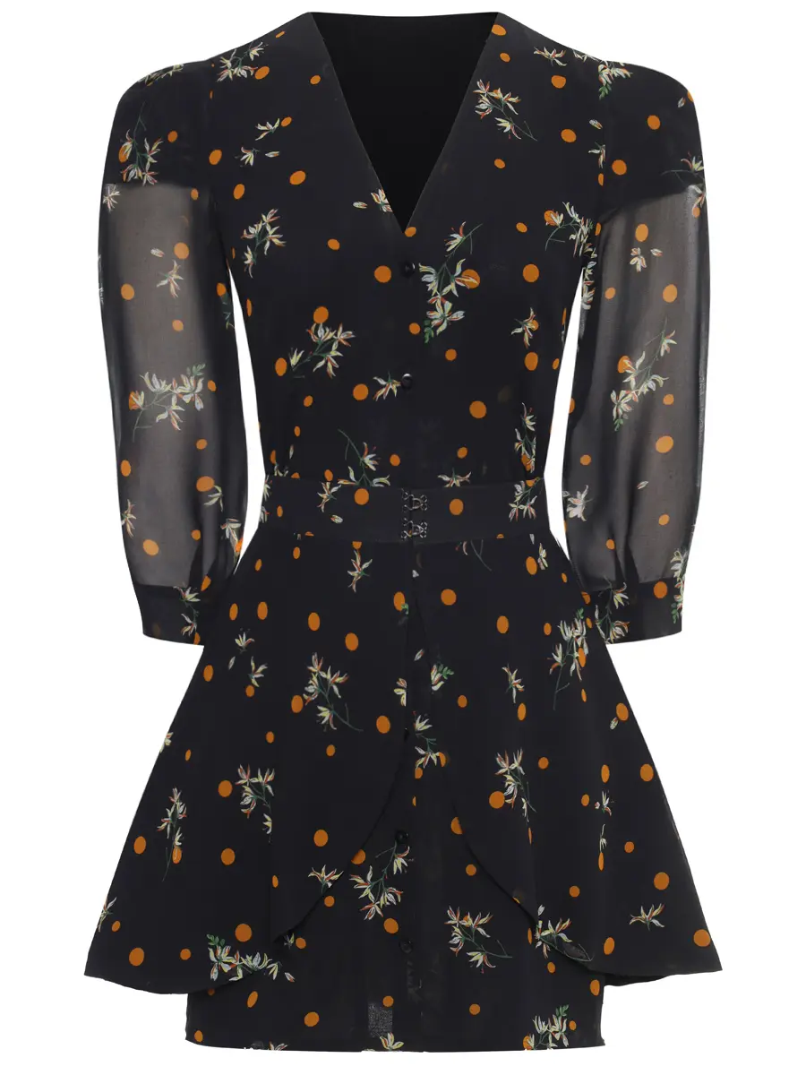 Платье шифоновое