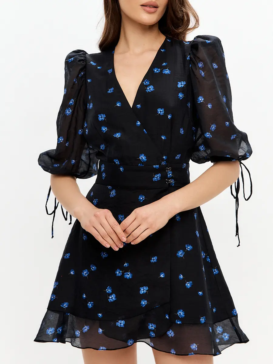 Платье из тенселя