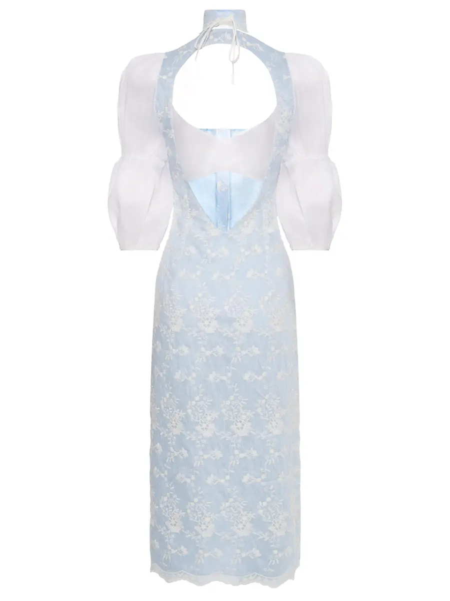 Платье шелковое