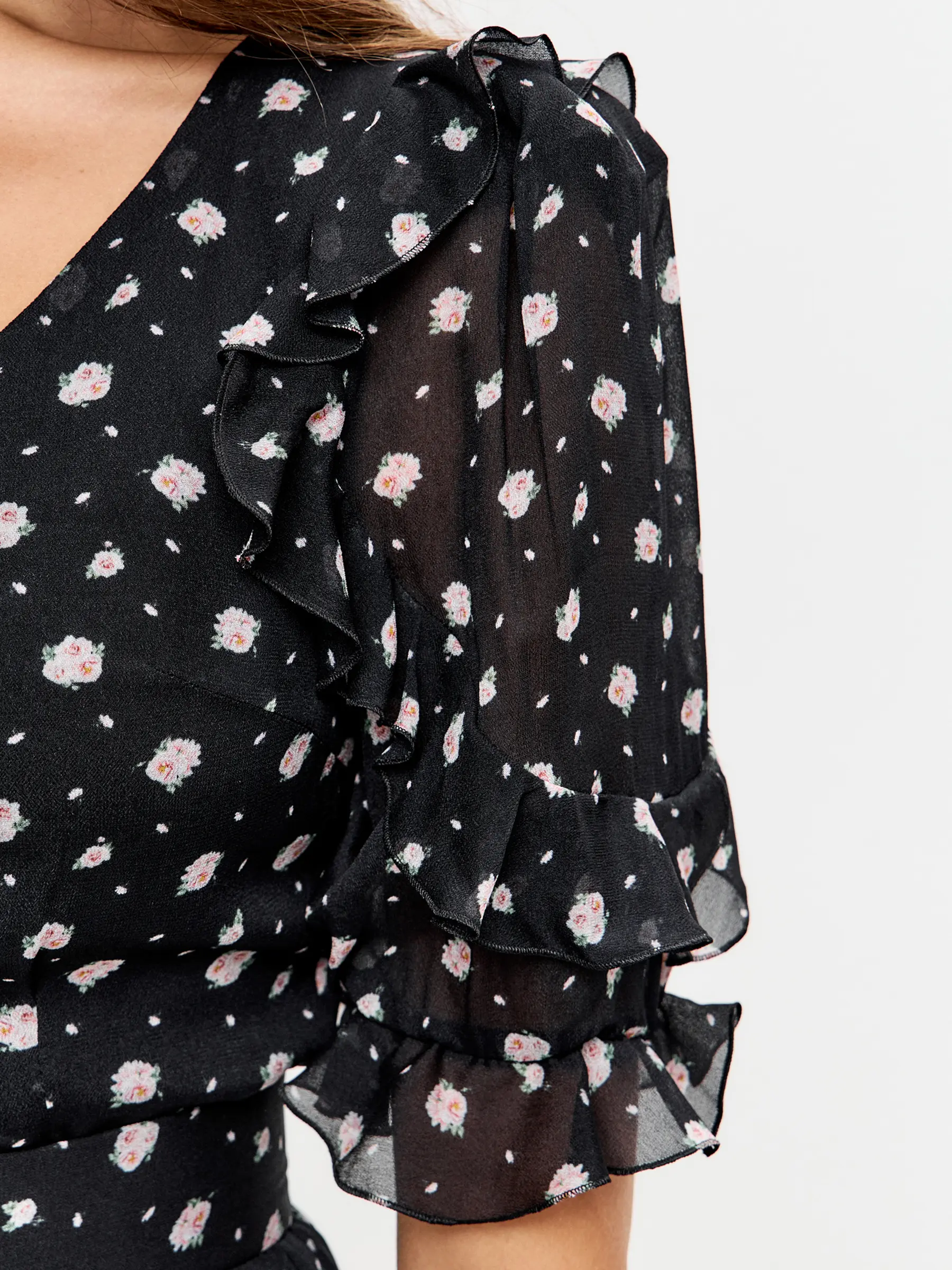 Платье шелковое