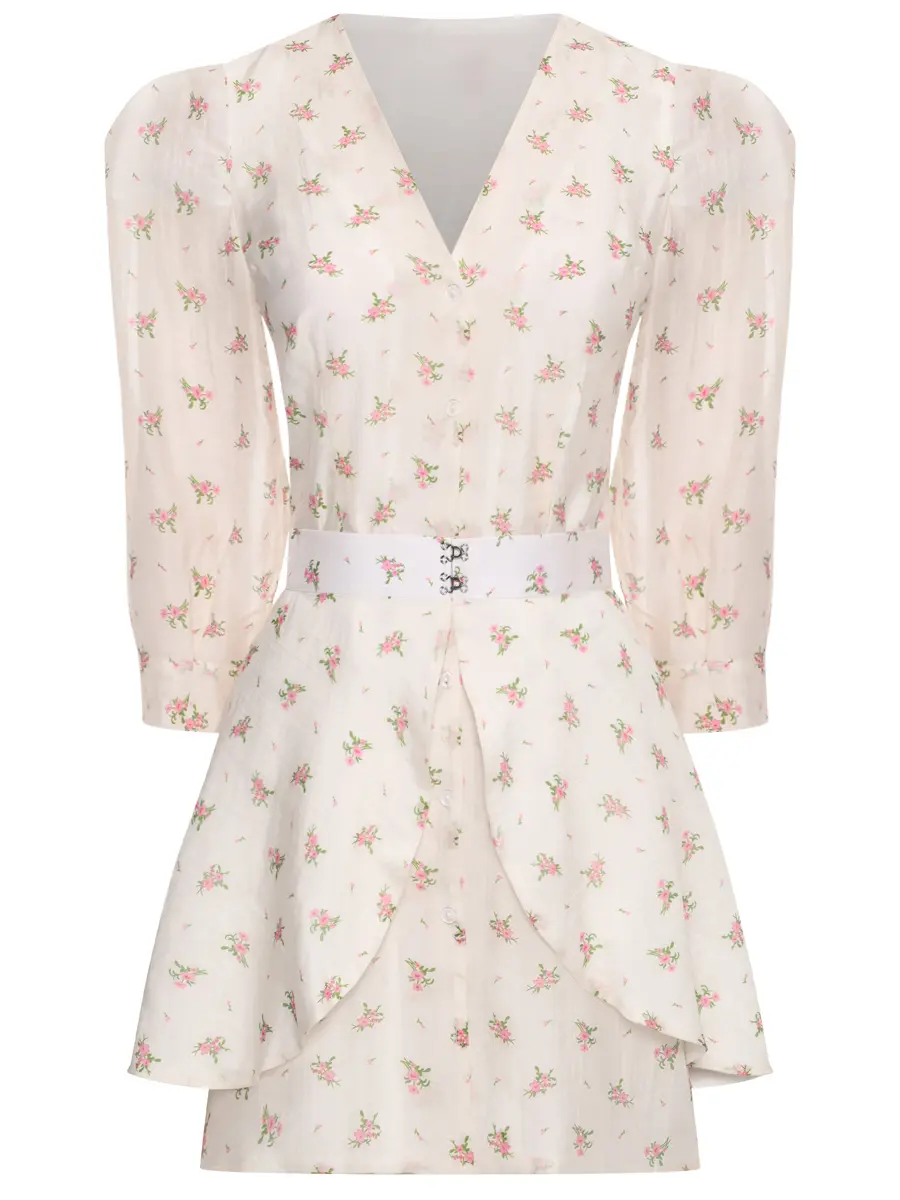 Платье из тенселя