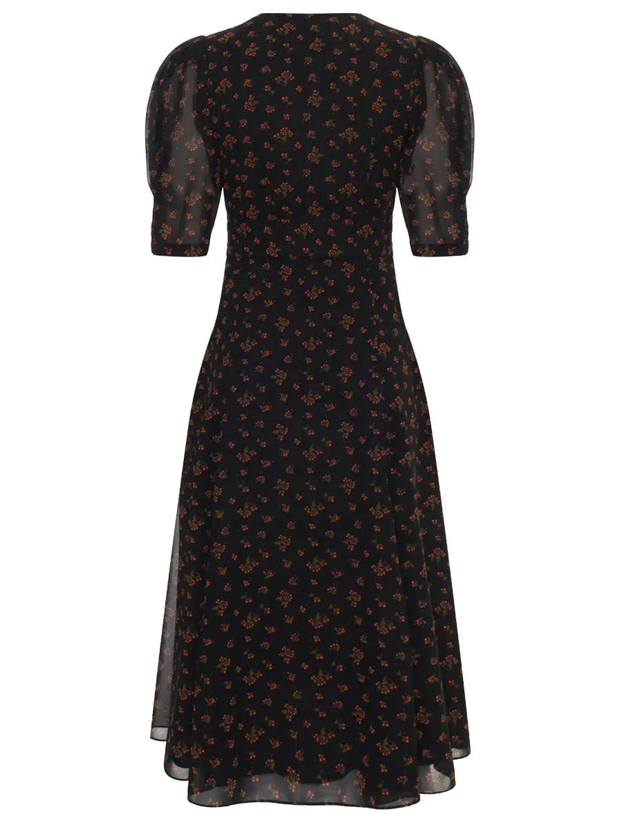 Платье с принтом