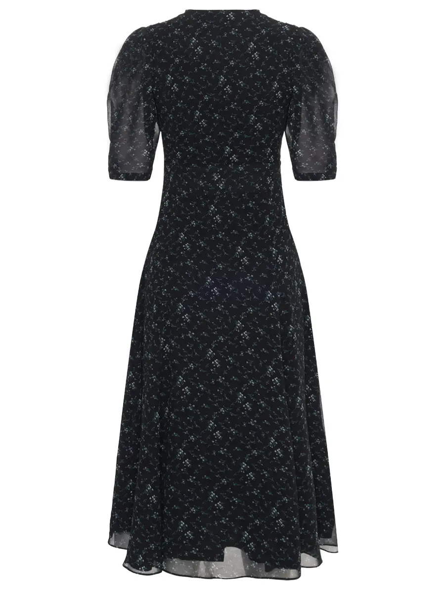 Платье с принтом