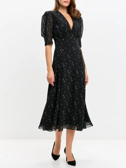 Платье с принтом ADASTORE