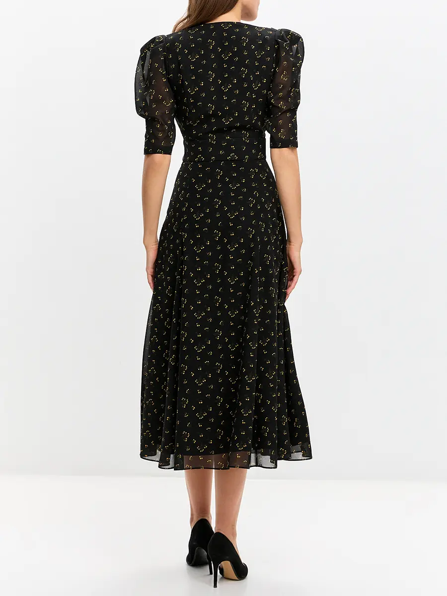 Платье с принтом