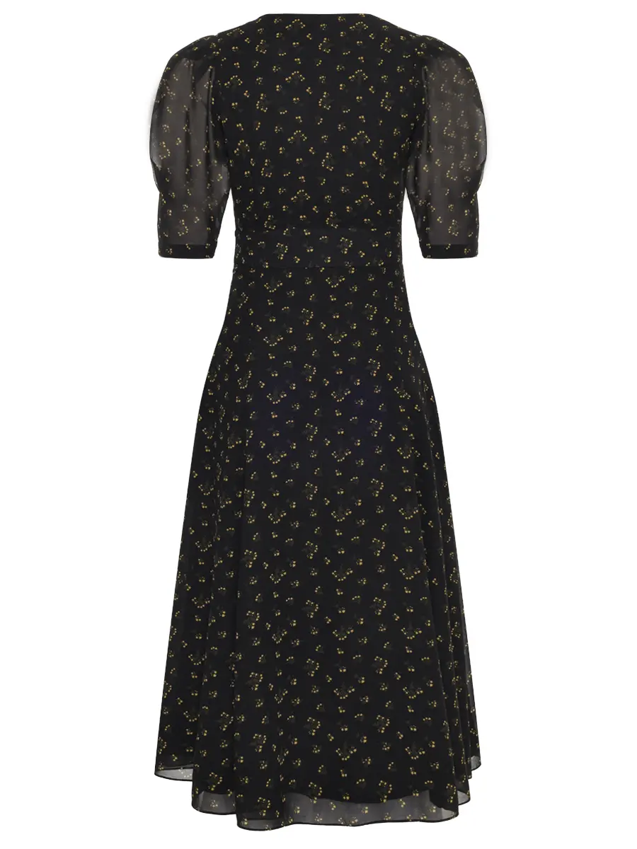 Платье с принтом