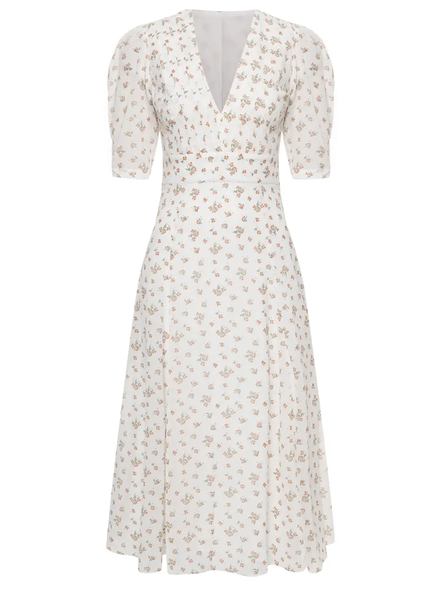 Платье с принтом