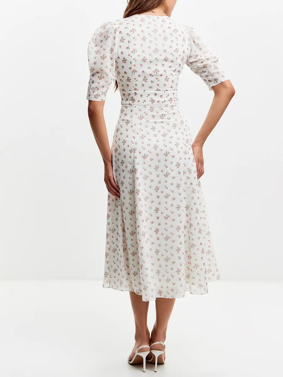 Платье с принтом