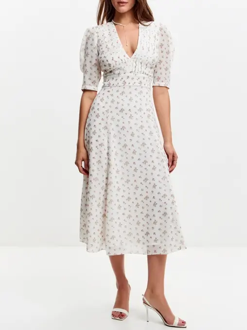 Платье с принтом ADASTORE