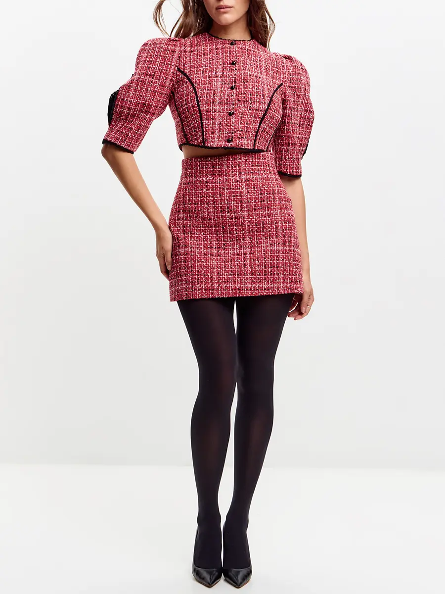 Костюм твидовый