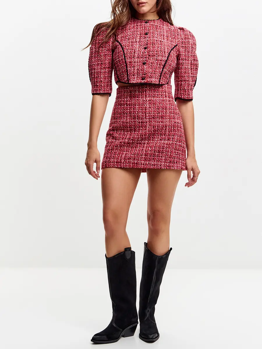 Костюм твидовый