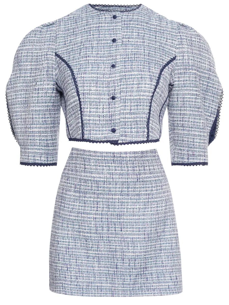 Костюм твидовый