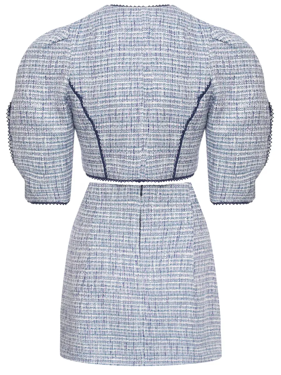 Костюм твидовый