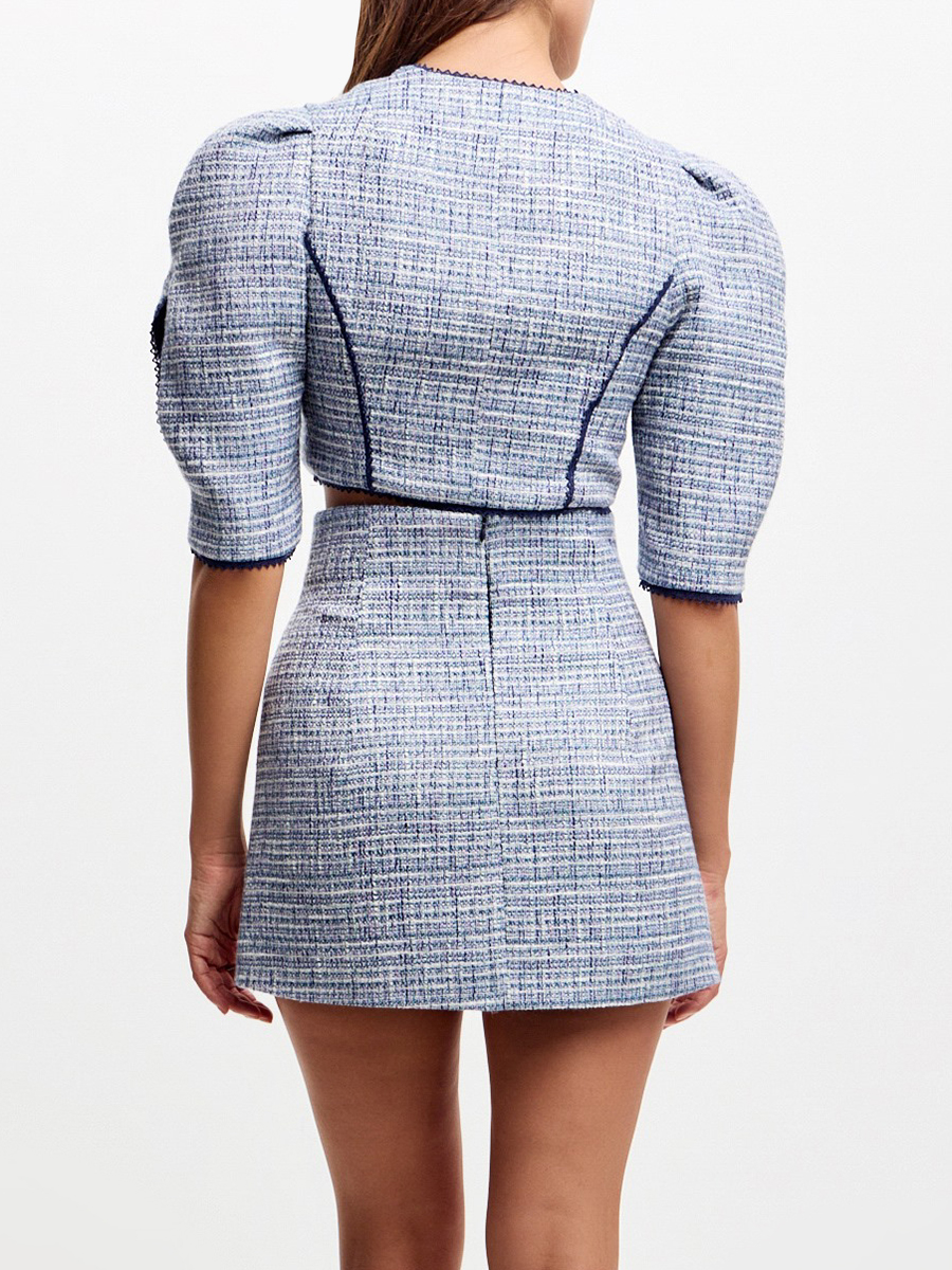 Костюм твидовый