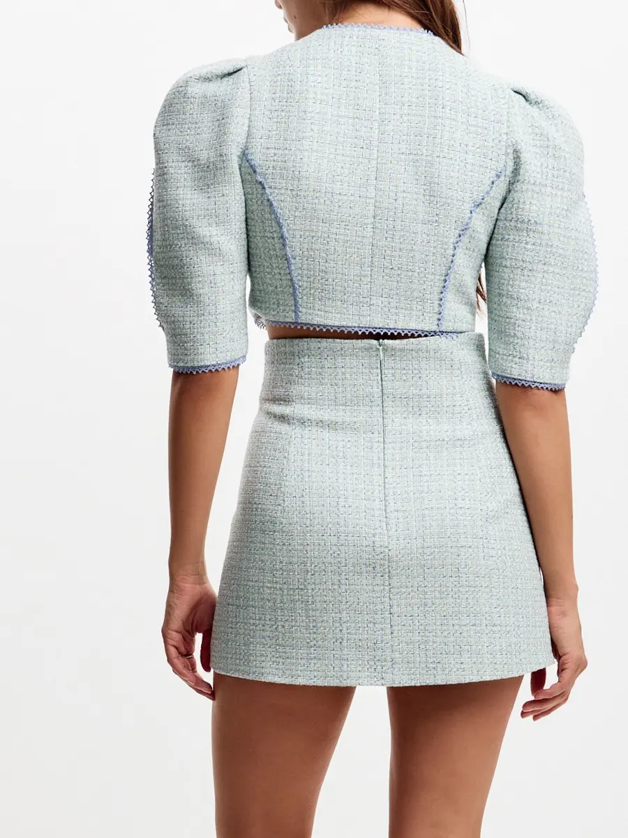 Костюм твидовый