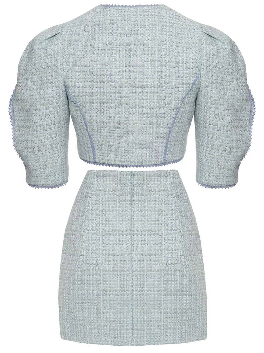 Костюм твидовый