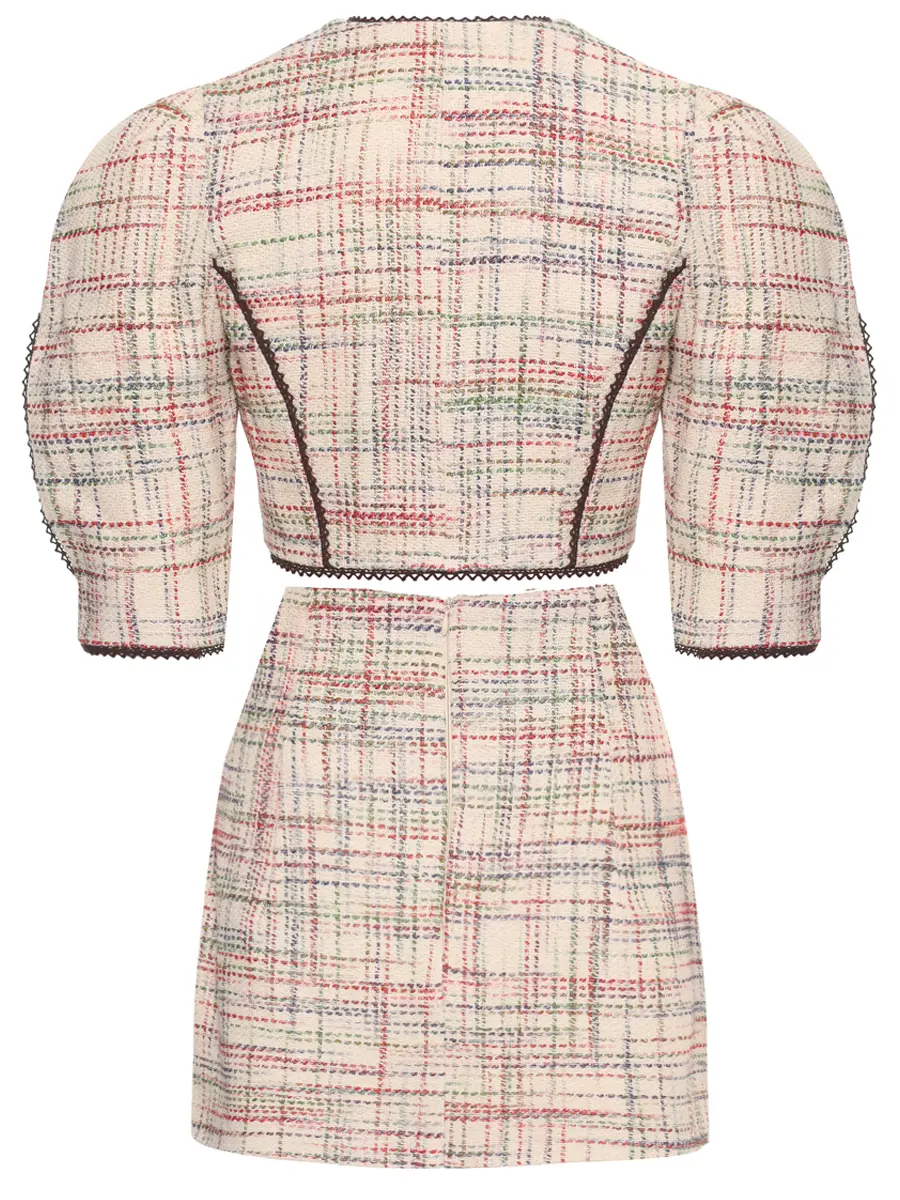 Костюм твидовый